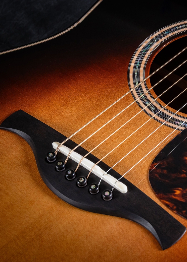 Complete Rebuild - Dreadnought Sapele-Sitka Sunburst